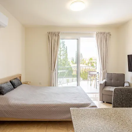 Danaos Seaside 103 With Pool In Tourist Area Apartment Paphos